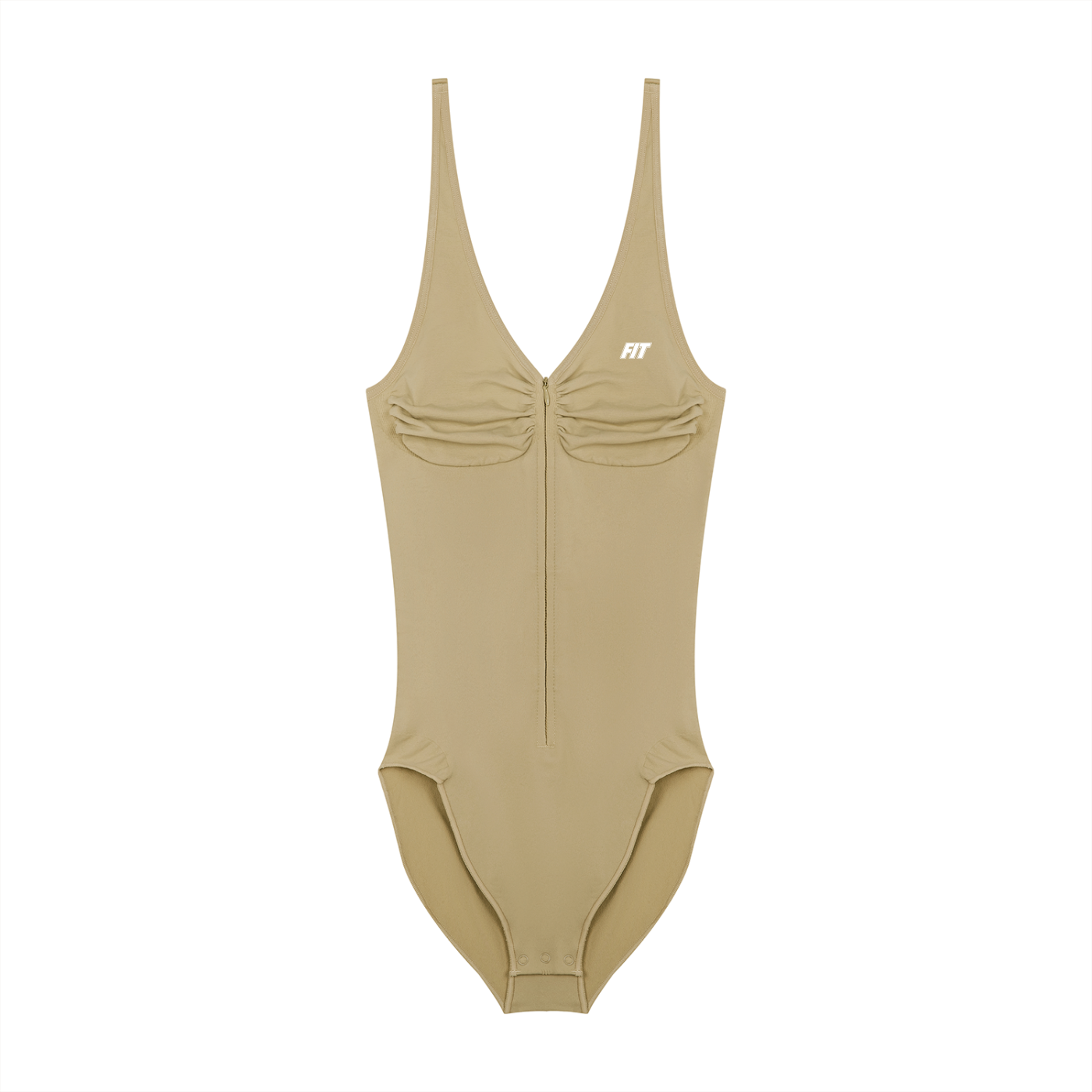 Women’s Cardio District x FIT Full-Zip Ruched Bodysuit