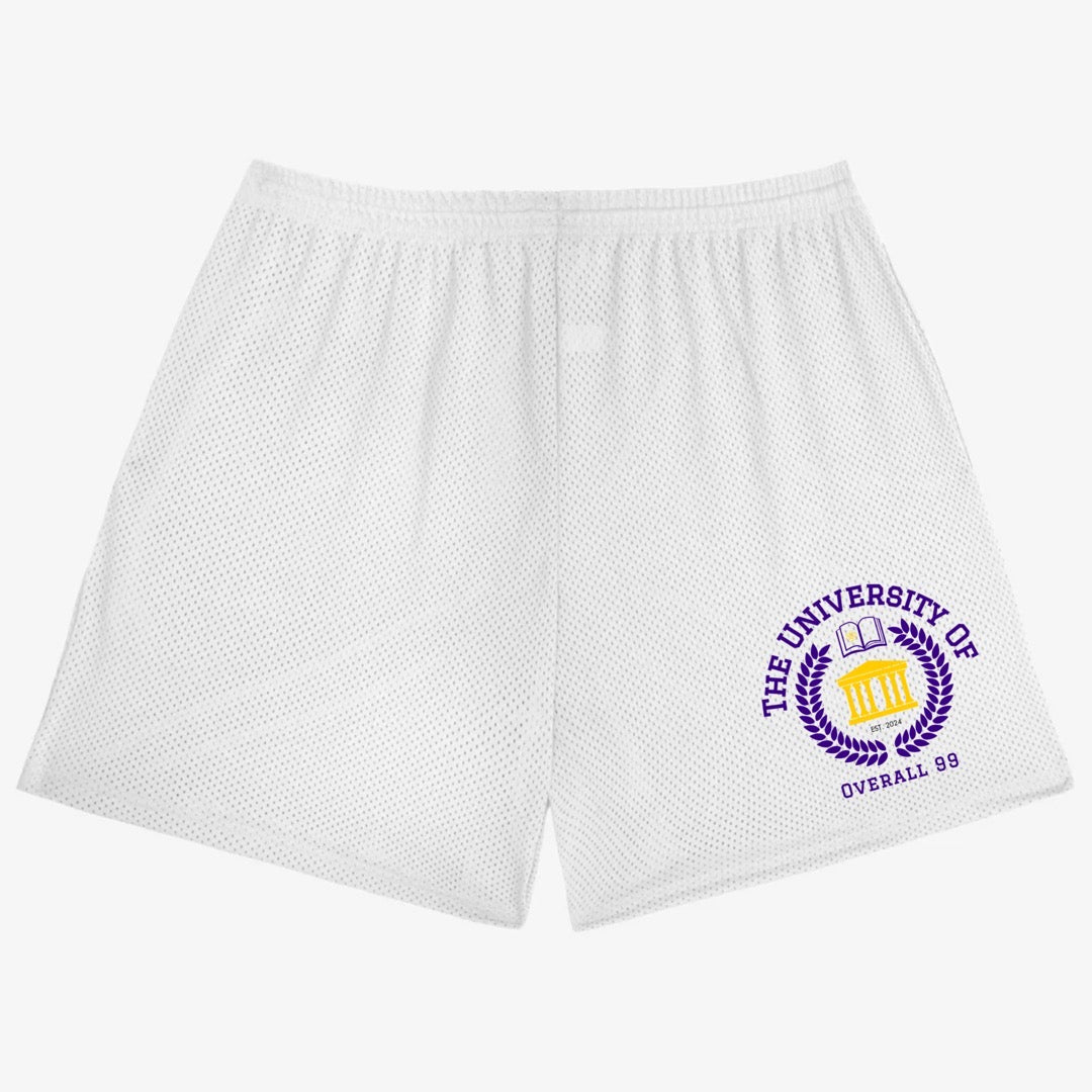 Mens Overall 99 mesh shorts