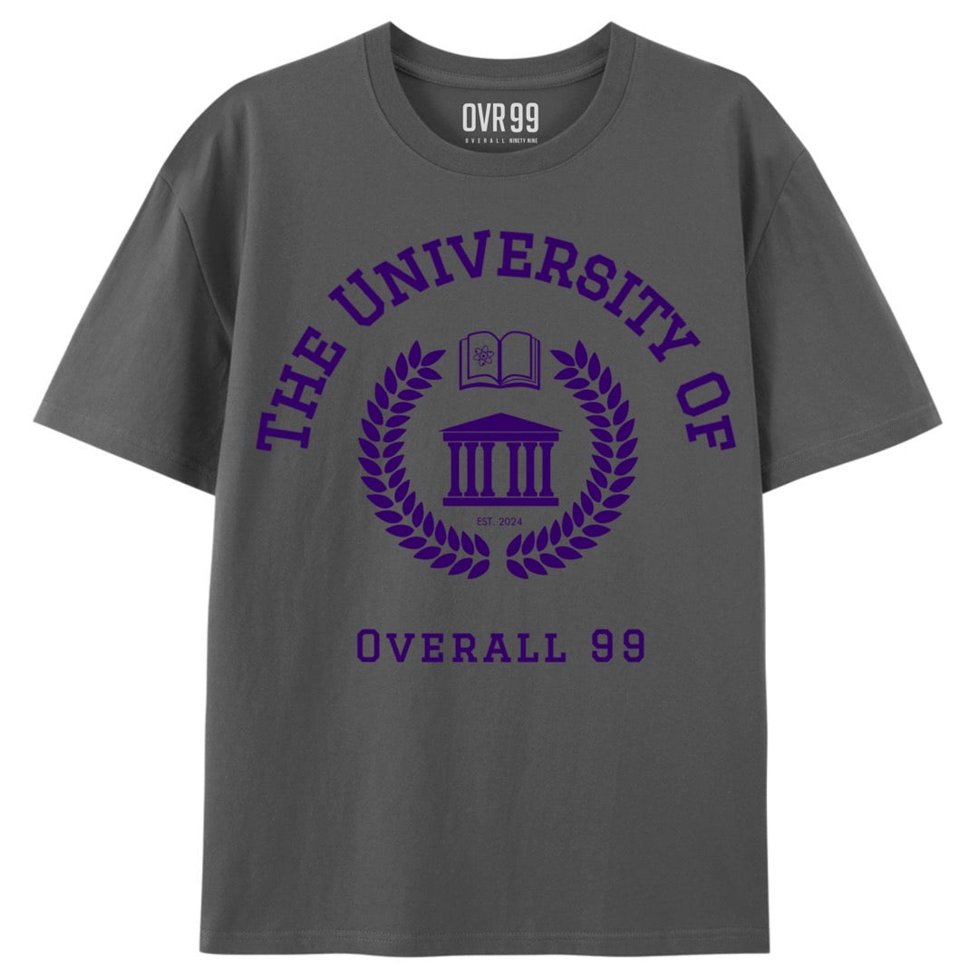 Unisex Overall Ninety "University" Of Nine Regular fit T shirt
