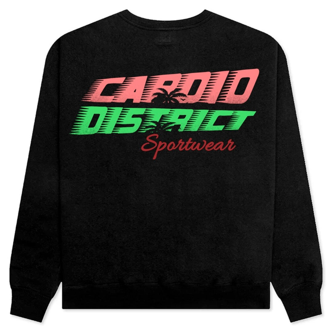 Mens Cardio District Heavyweight Crewneck Sweatshirt
