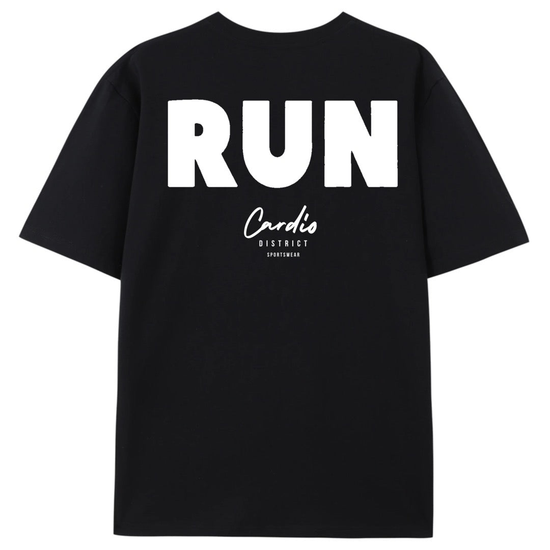 Mens Cardio District "RUN" Regular fit T shirt