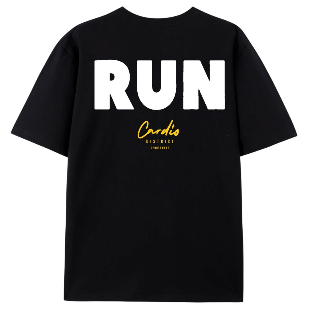 Mens Cardio District "RUN" Regular fit T shirt