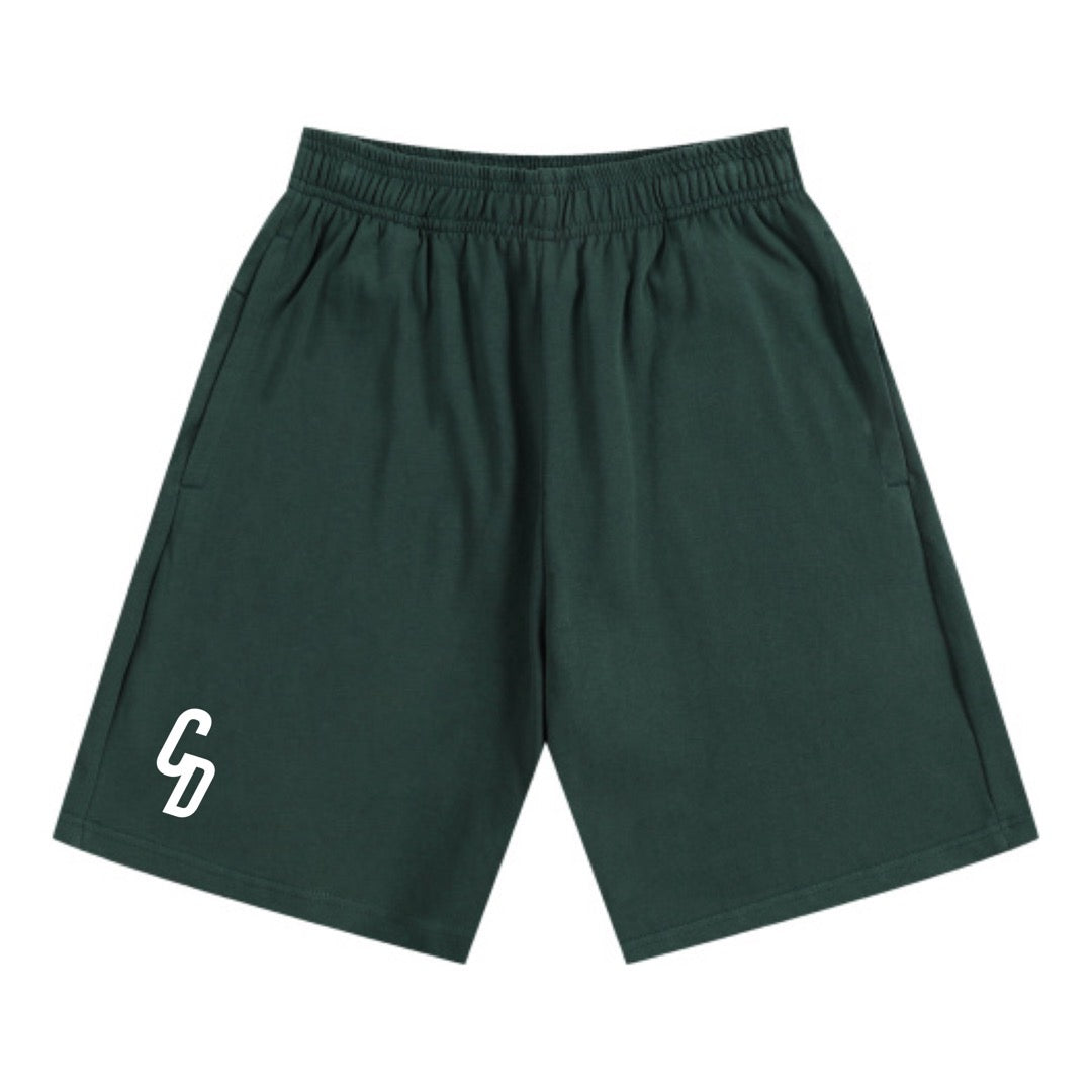 Men's Cardio District "CD" Essential Heavyweight Cotton Shorts