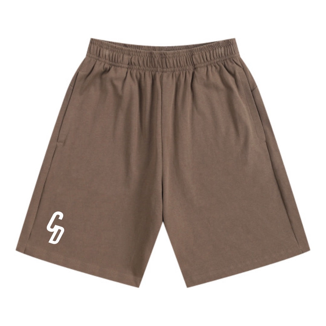 Men's Cardio District "CD" Essential Heavyweight Cotton Shorts