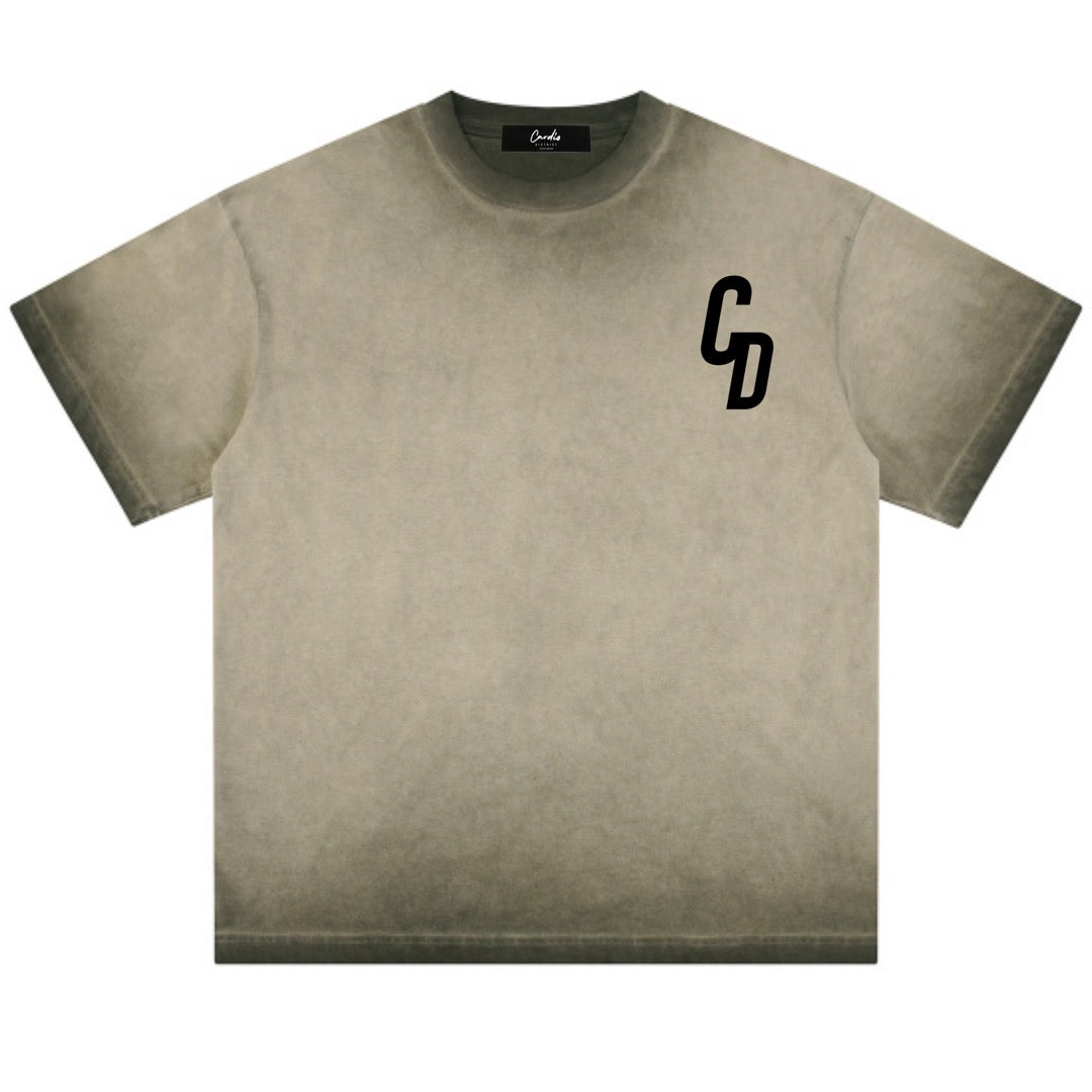 Men's Cardio District "HIKING" Reverse Dyed T-shirt
