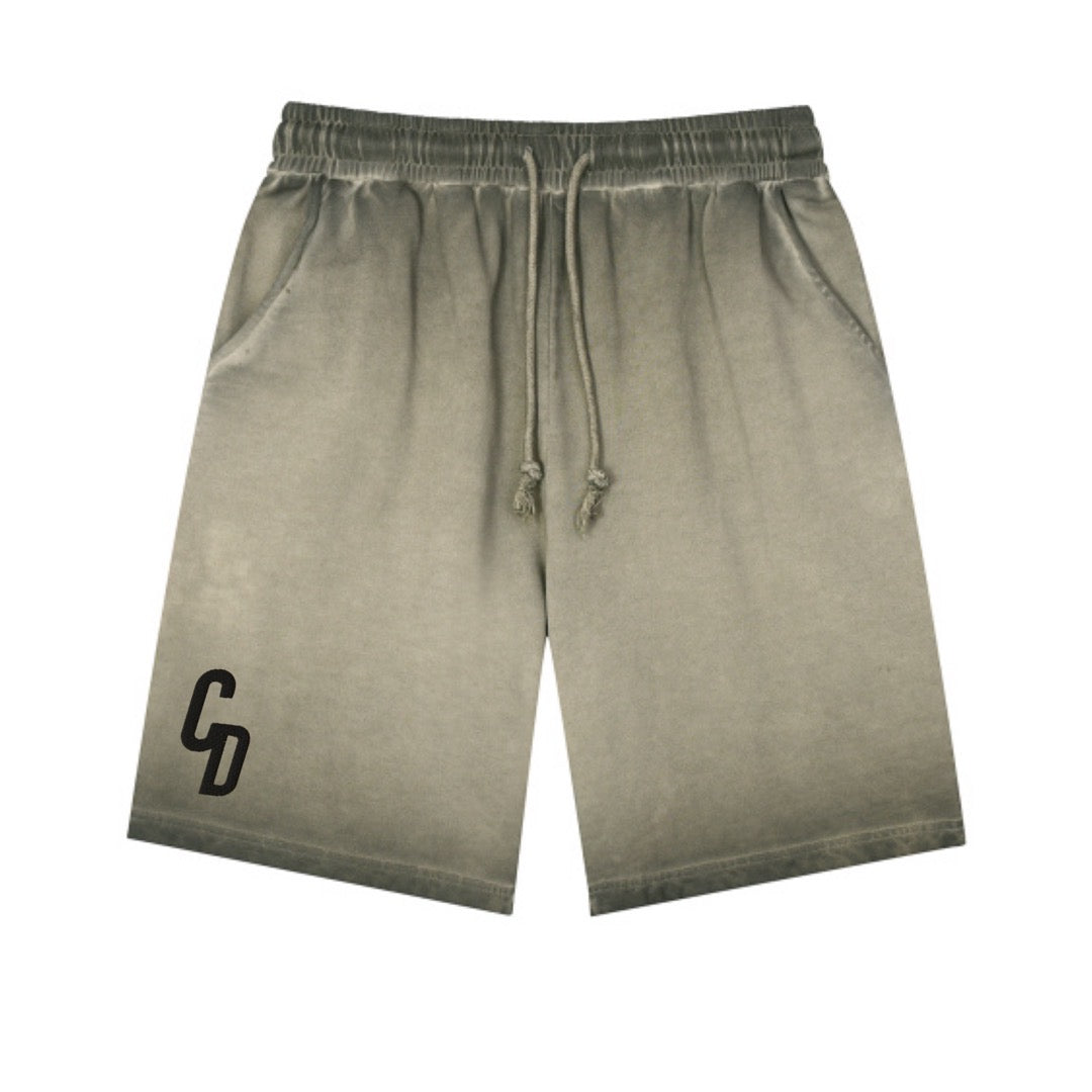 Men's Cardio District "CD" Reverse Dyed Sweatshorts