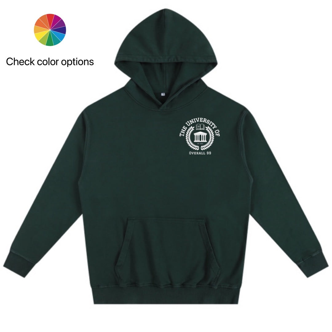 Men's Overall Ninety Nine "University" Oversized Essential Hoodie