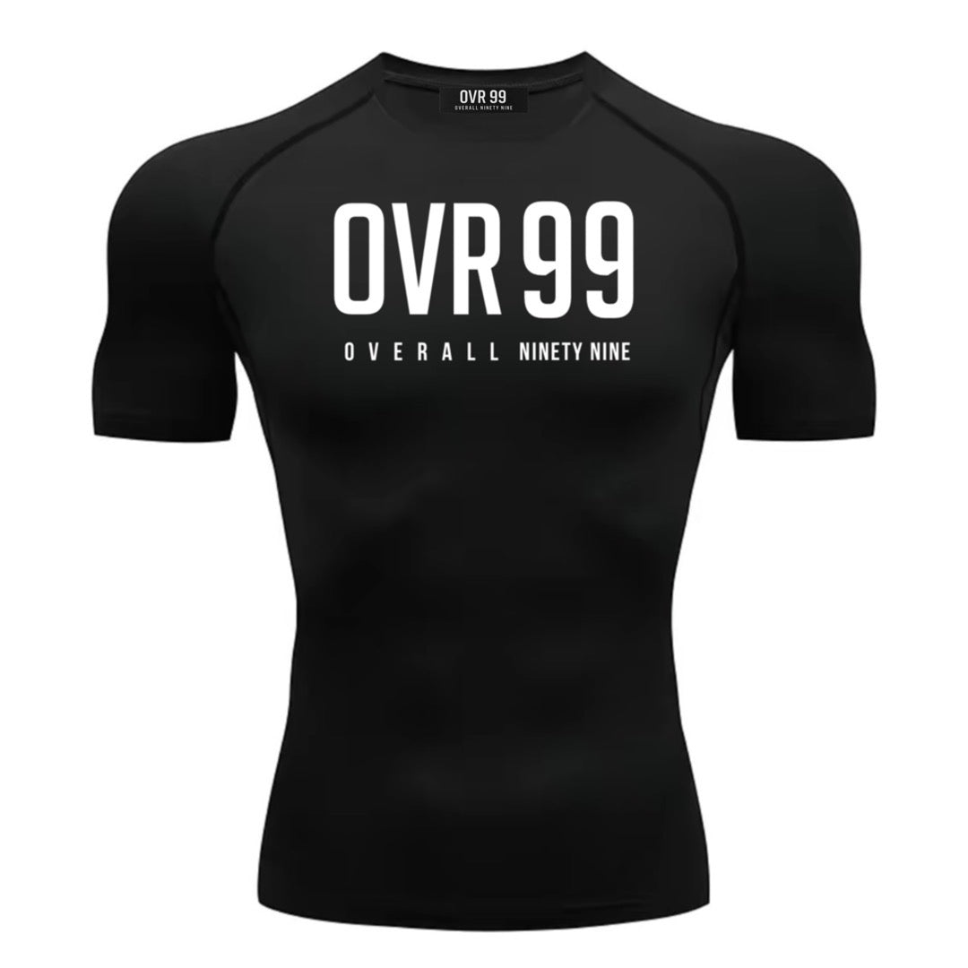 Men's Overall Ninety Nine Brand Performance Rush Guard T-shirt