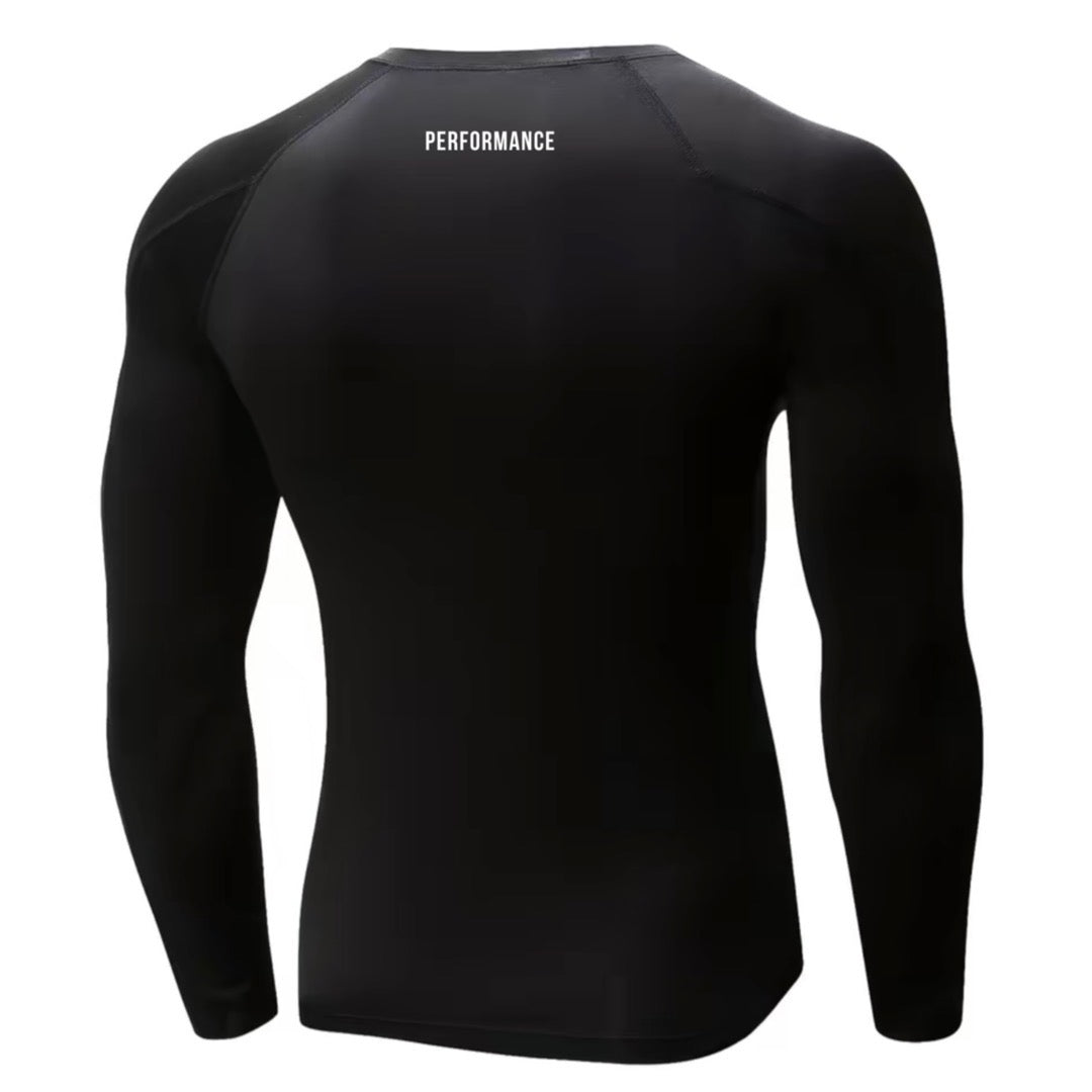Men's Cardio District Long Sleeve Performance Rush Guard T-shirt
