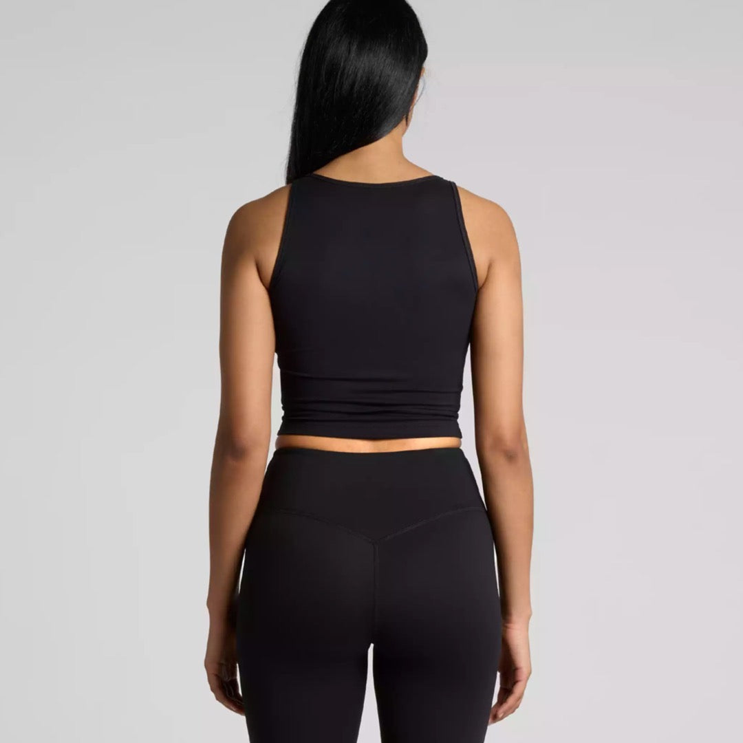 Women's Cardio District "CD"Active Crop Tank