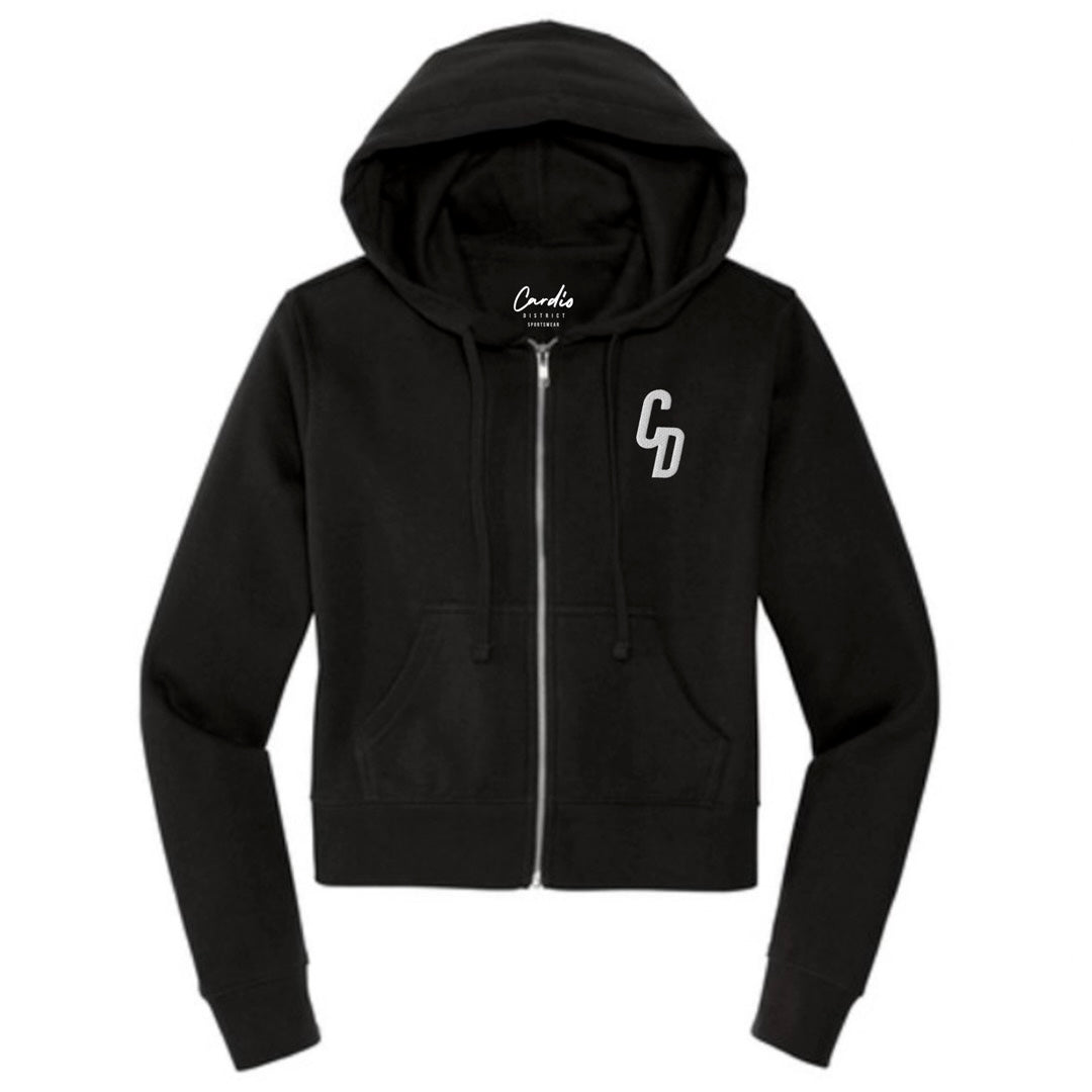 Women's Cardio District "CD" Zip Hoodie