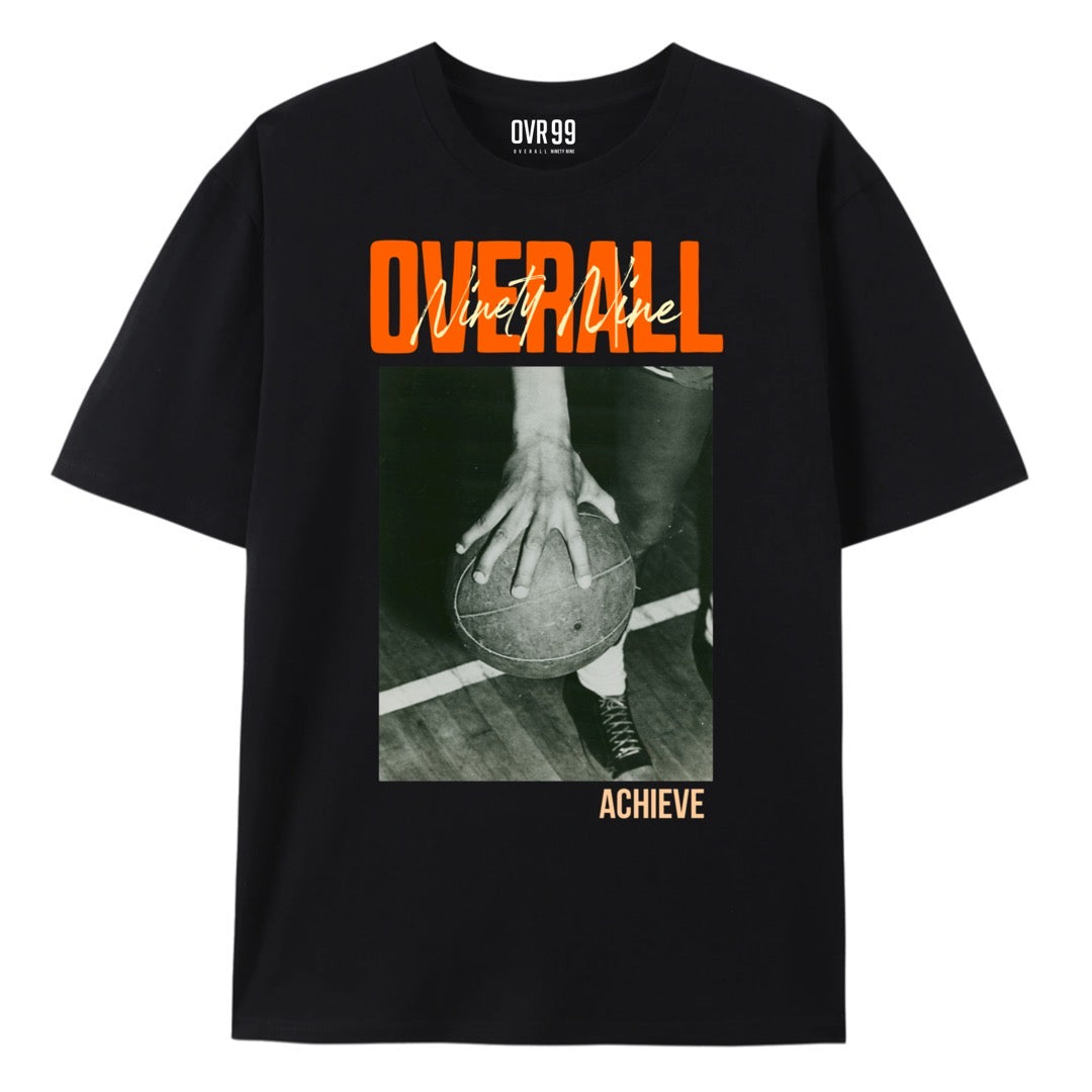 Men's Overall Ninety Nine "Achieve Basketball" Boxy T-shirt