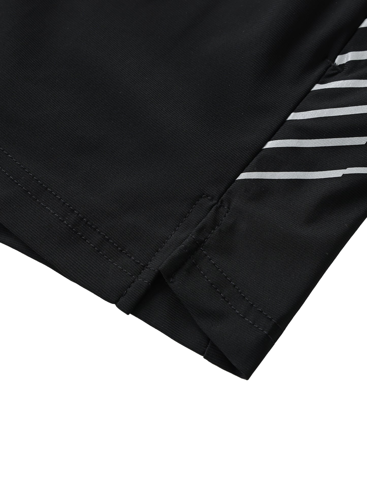 Men's Cardio District "CD" Side-Stripe Performance Shorts