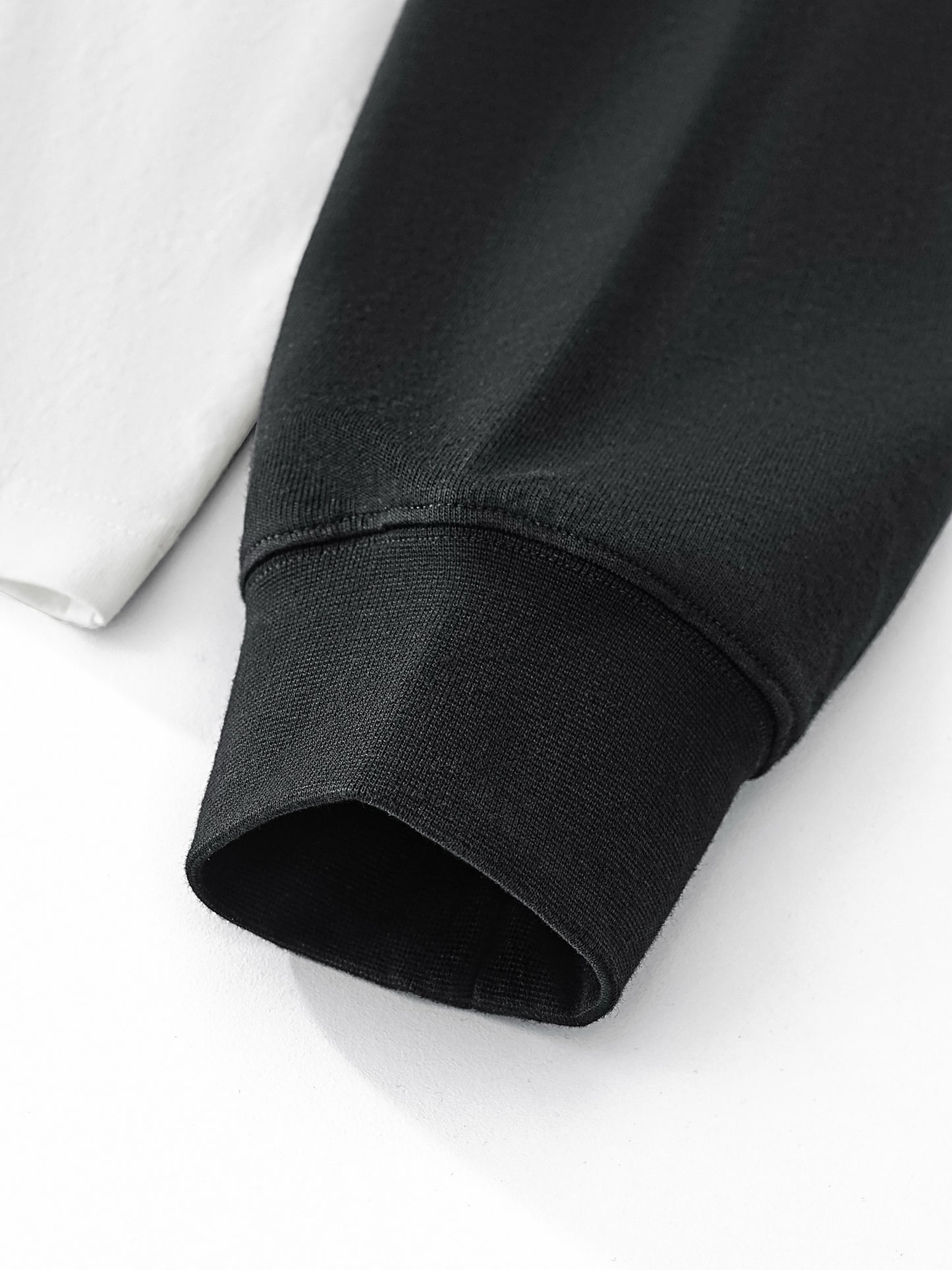 Men's Overall Ninety Nine Layered Contrast Sleeve Cotton T-Shirt