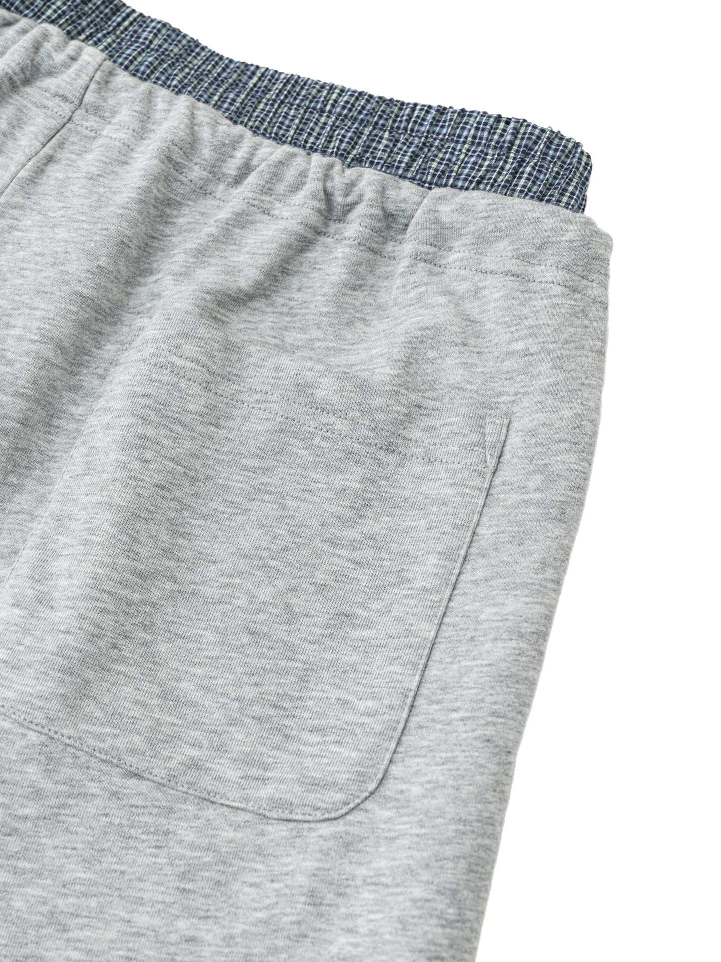 Unisex Cardio District Lifestyle Plaid Contrast Waist Pants