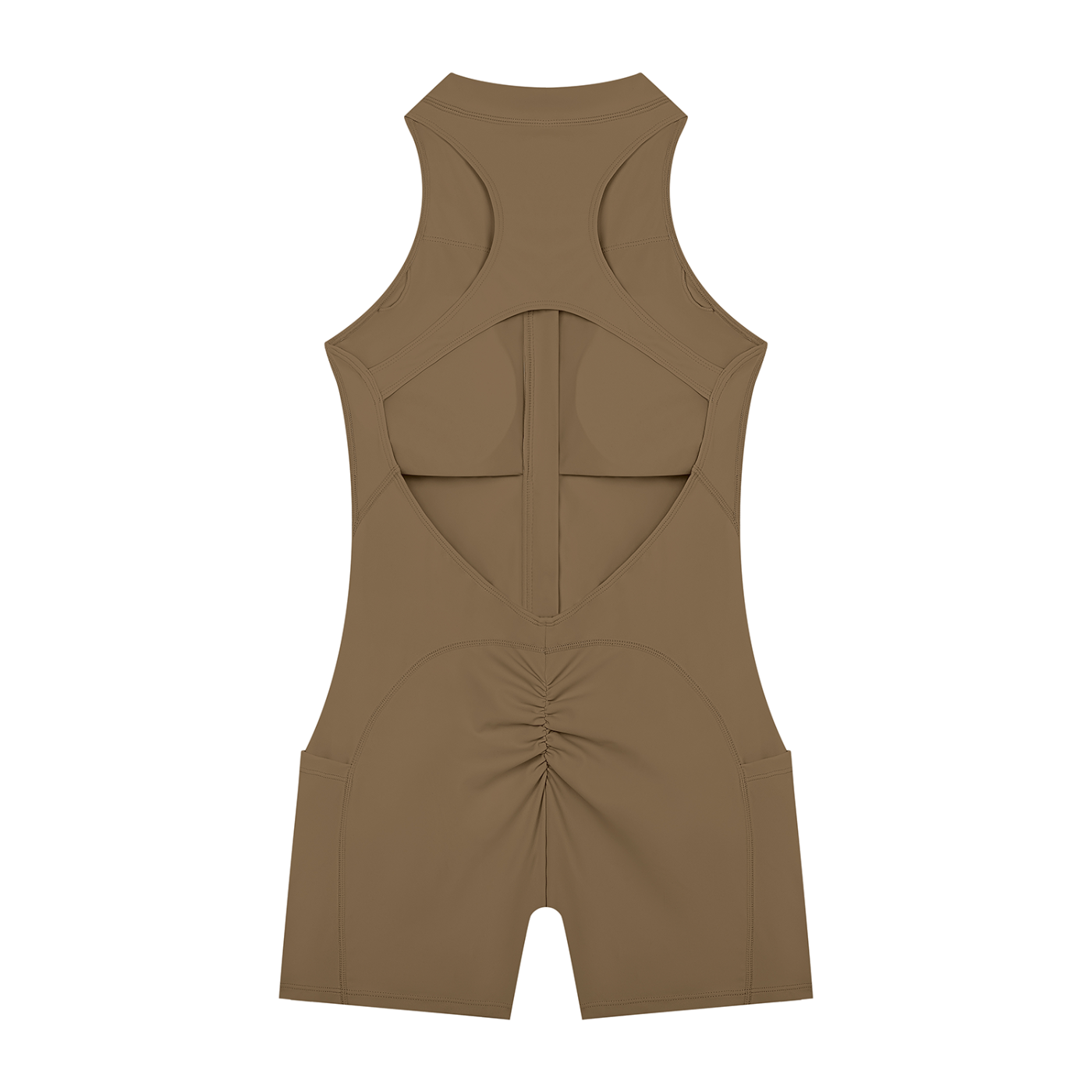 Women’s Cardio District x FIT Quarter-Zip Yoga Romper