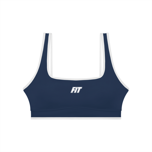 Women's Cardio District x FIT Color Block Yoga Sports Bra
