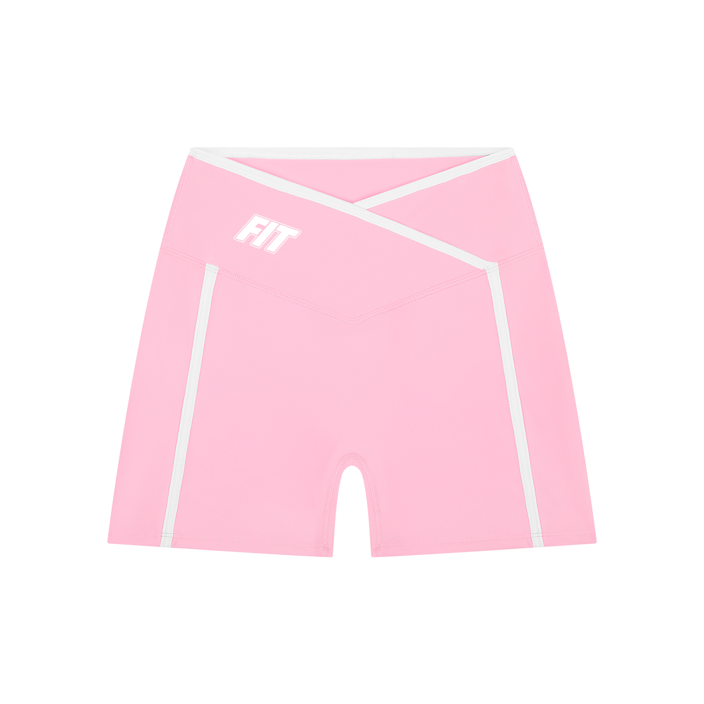 Women’s Cardio District x FIT High Rise Color Block Yoga Shorts
