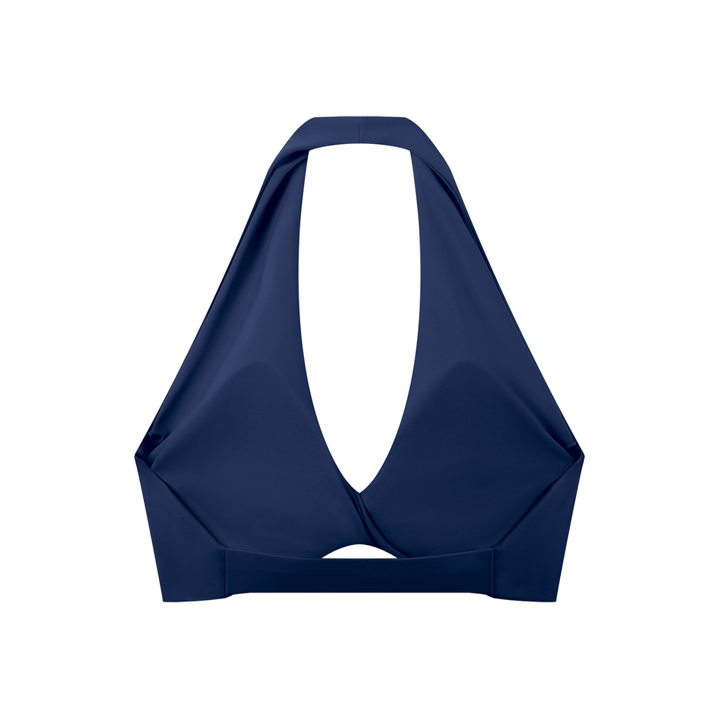 Women's Cardio District x FIT Pleated Halter Sports Bra