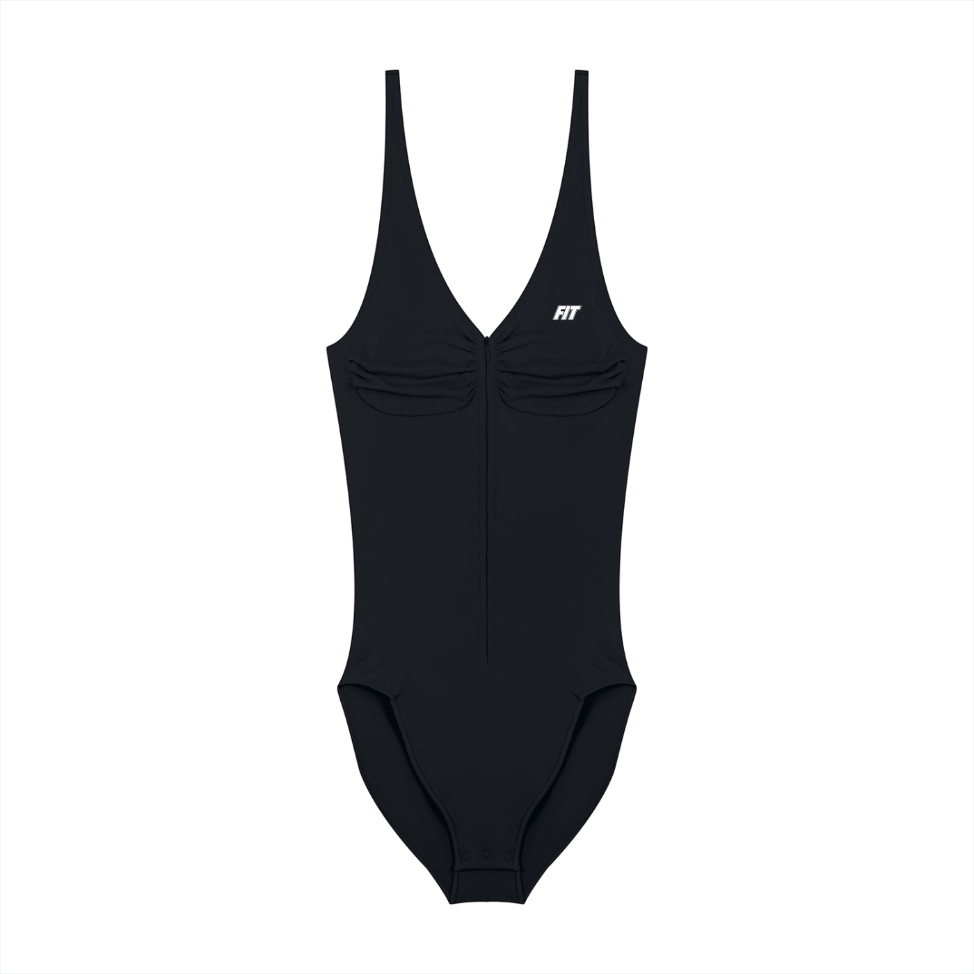 Women’s Cardio District x FIT Full-Zip Ruched Bodysuit
