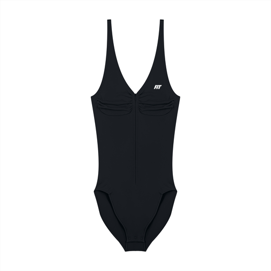 Women’s Cardio District x FIT Full-Zip Ruched Bodysuit