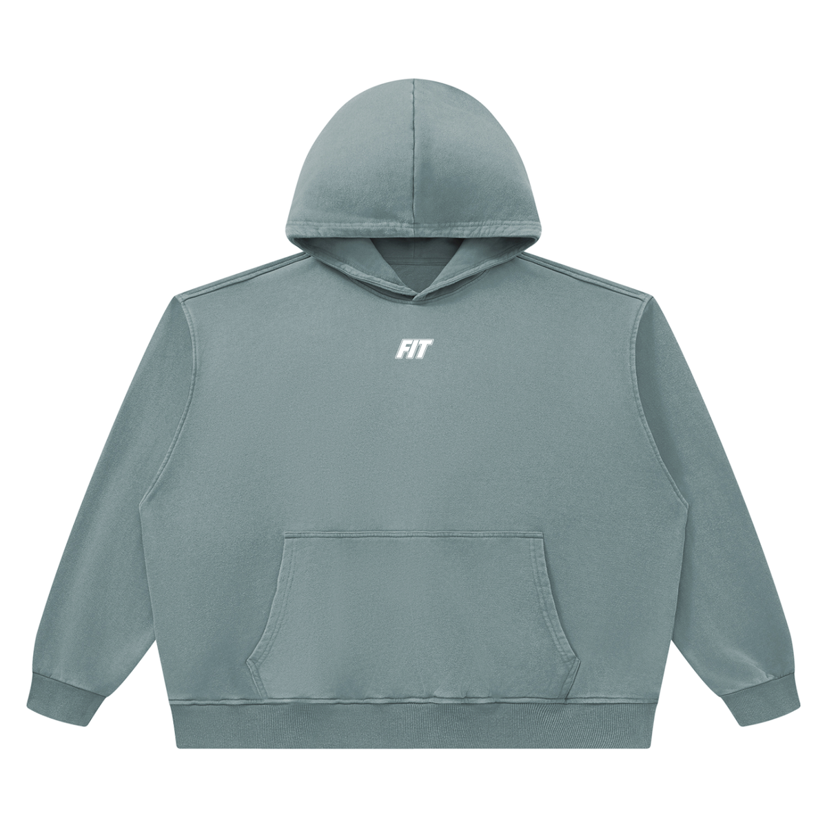 Men's Cardio District x FIT Heavyweight Vintage Wash Boxy Hoodie