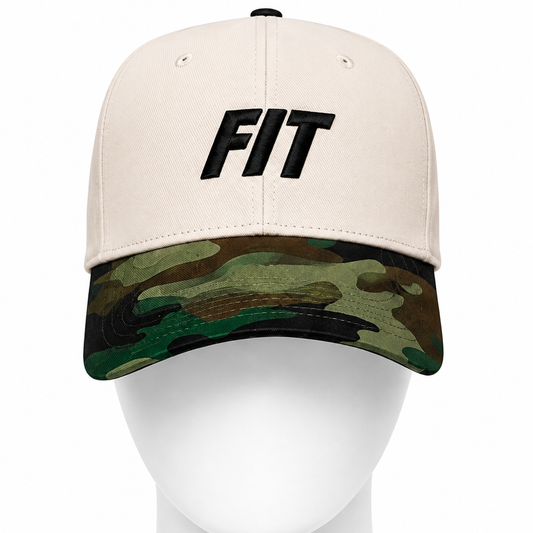 Cardio District x FIT Natural Camo Two Tone Cap