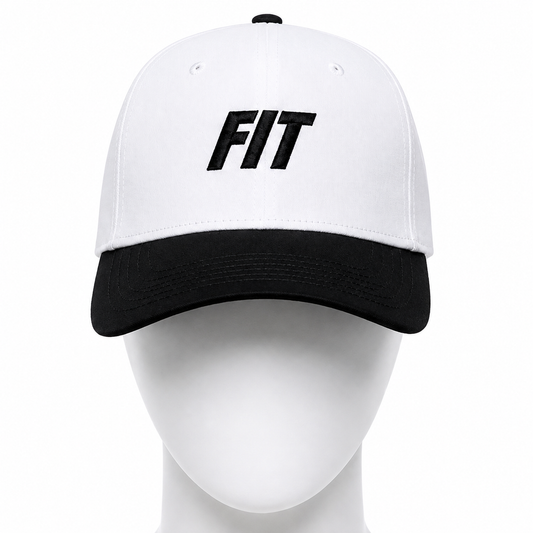 Cardio District x FIT White Crown Two Tone Cap