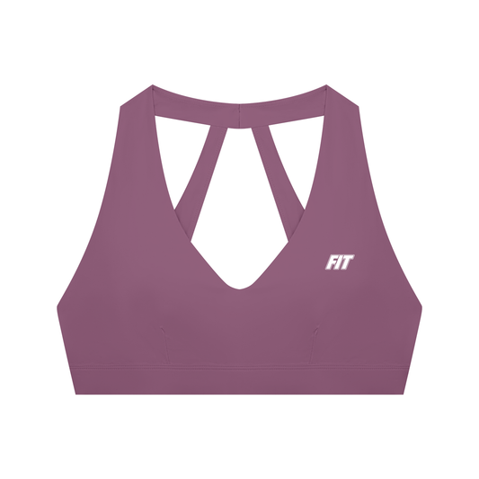 Women's Cardio District x FIT Halter Cropped Sports Bra