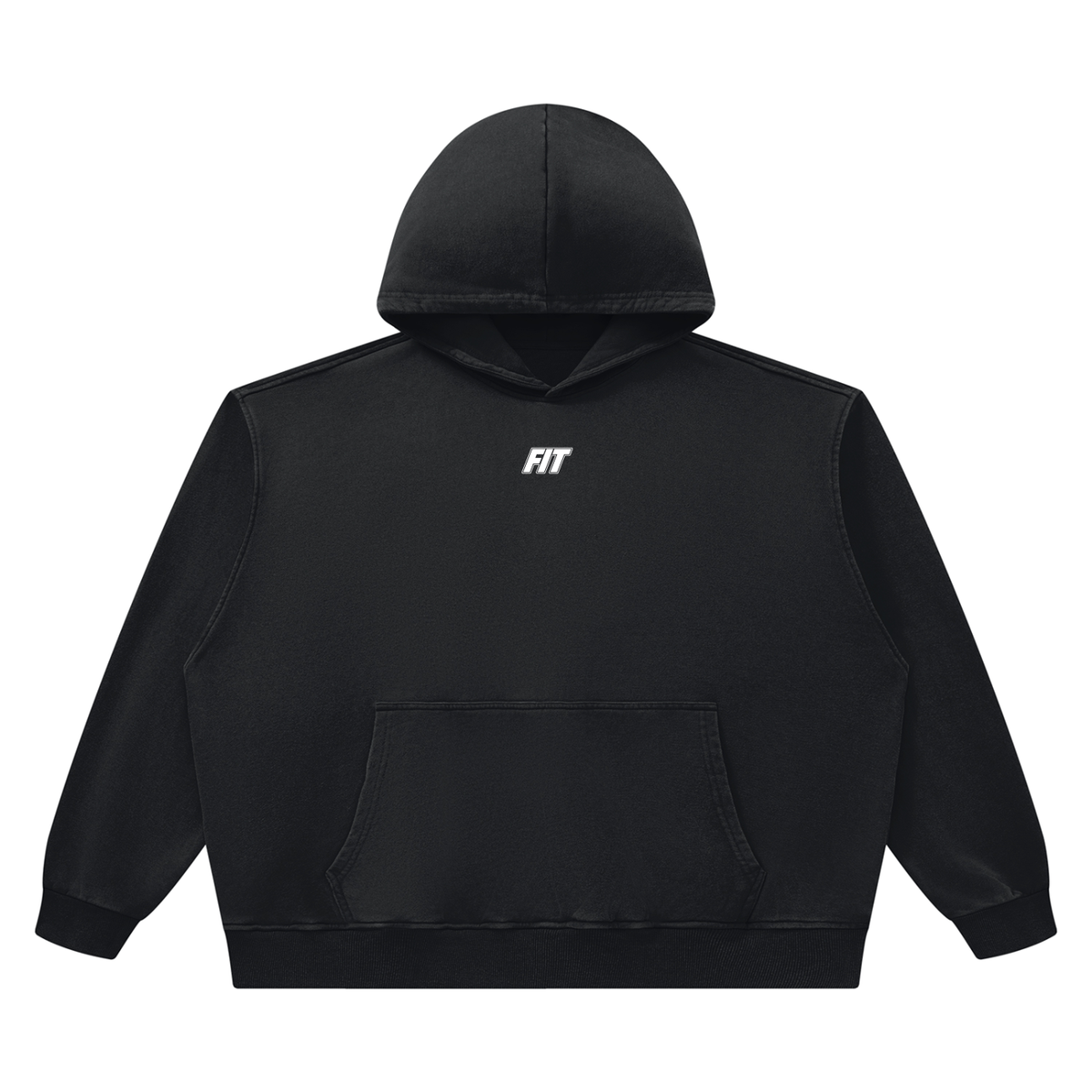Men's Cardio District x FIT Heavyweight Vintage Wash Boxy Hoodie