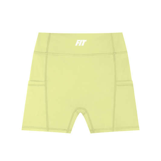 Women's Cardio District x FIT High-Waisted Pocket Biker Shorts