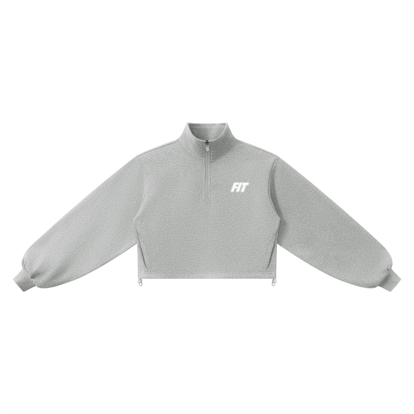 Women’s Cardio District x FIT  Mock-Neck Quarter-Zip Sweatshirt