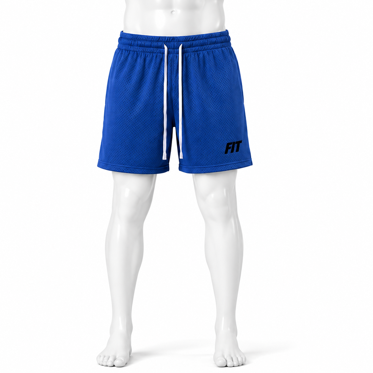 Mens Cardio District X FIT Mesh Drawstring Shorts