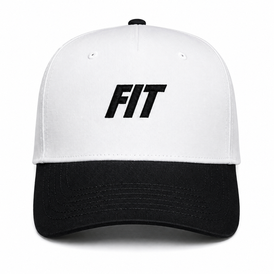 Cardio District x FIT White Crown Two Tone Cap