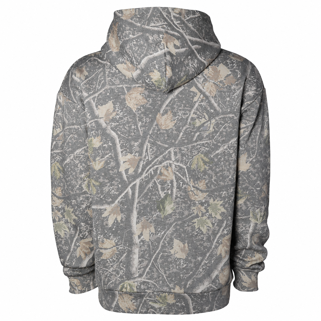 Mens Cardio District X FIT Deadwood Tree Camo Heavyweight Hoodie