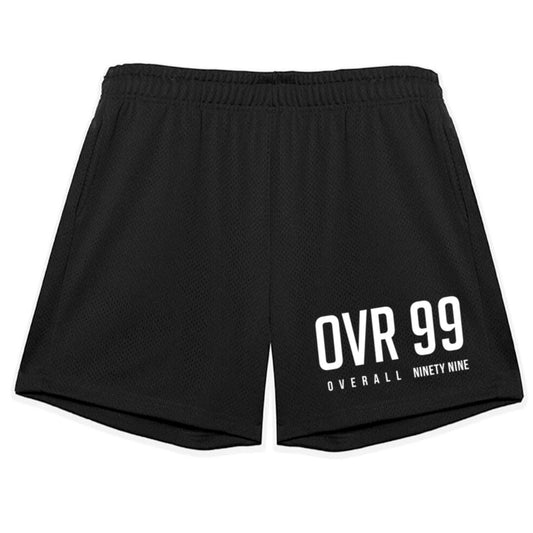 Men OVR99 mesh shorts