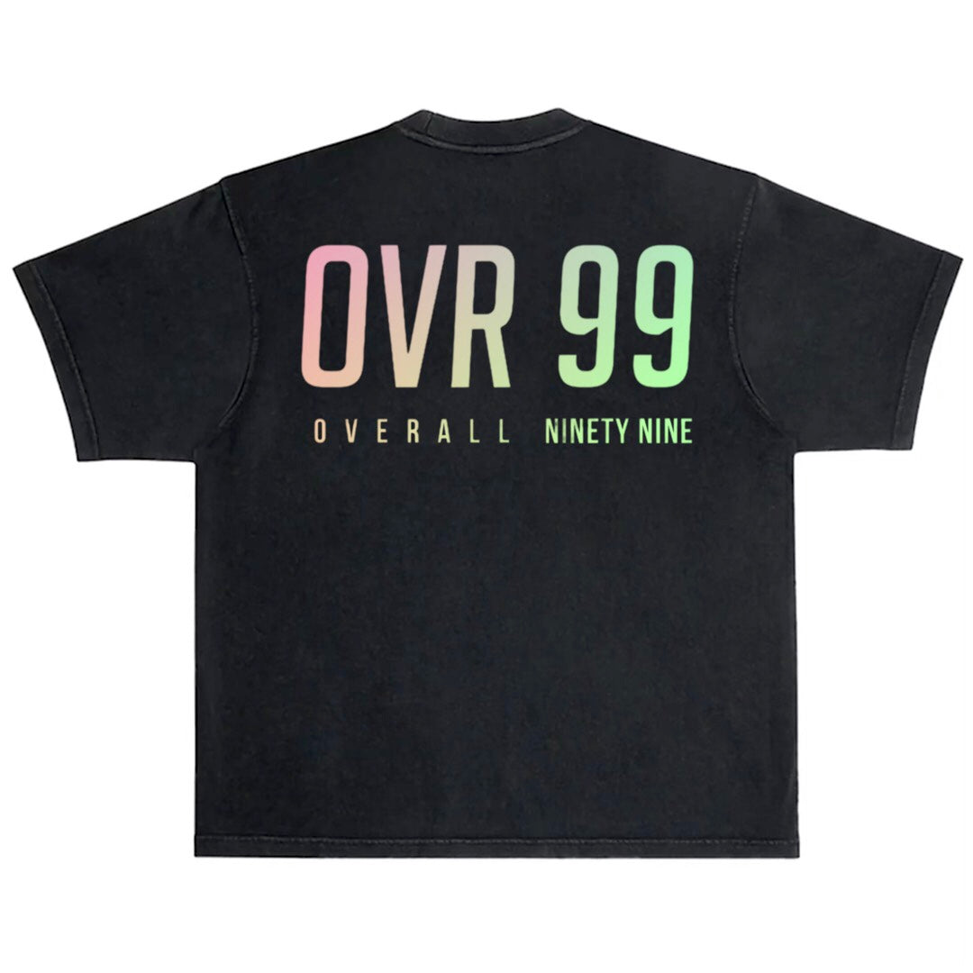 Men OVR99 Oversized Stone Wash Heavy Tee