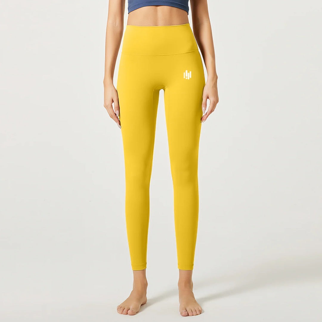 Women's Cardio District Logo Yoga Workout Pants leggings