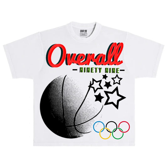 Men Oversized OVR99 "DREAM TEAM" Heavyweight T Shirt