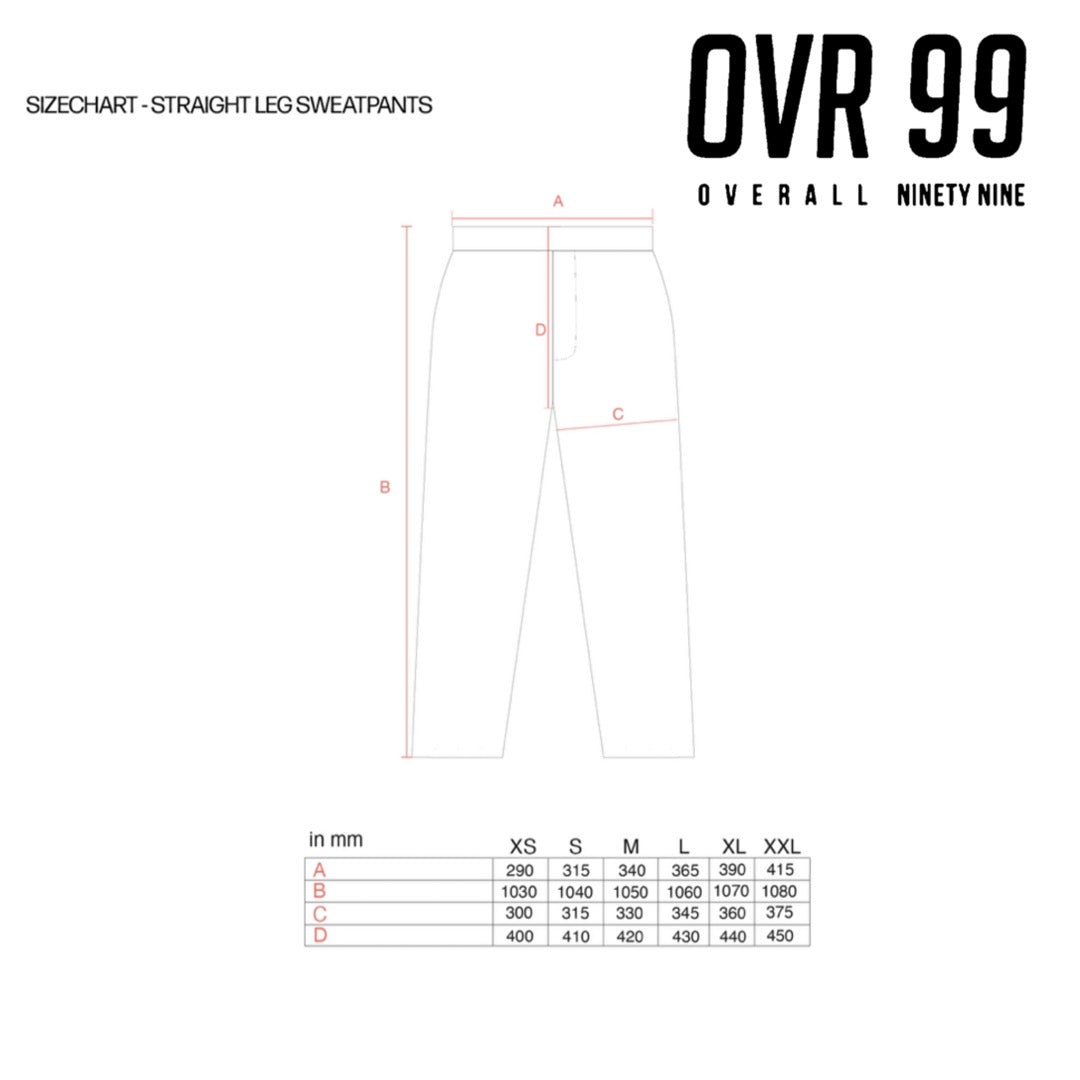 Men OVR99 relaxed sweatpants