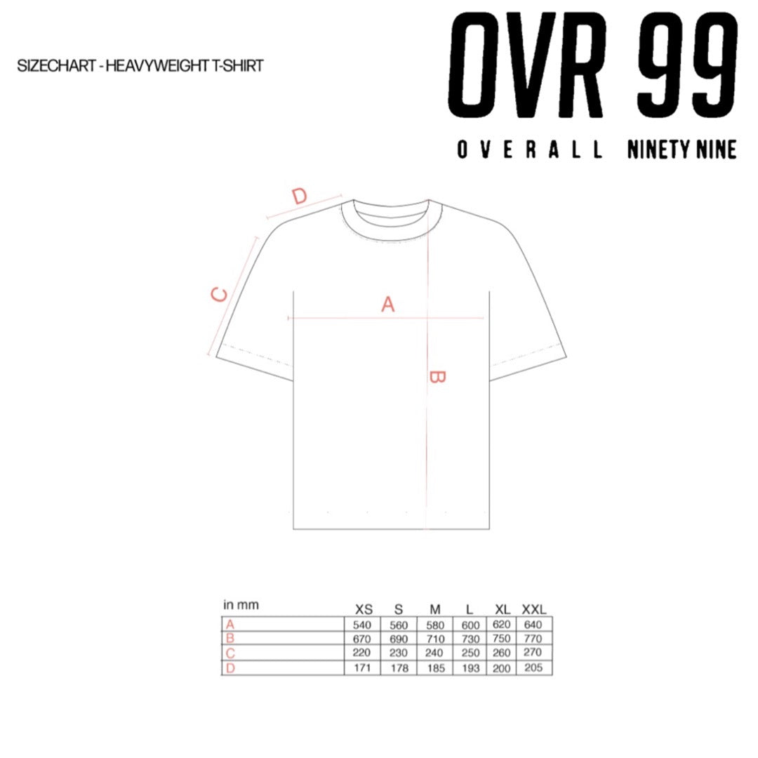 Mens OVR99 Heavyweight Tee