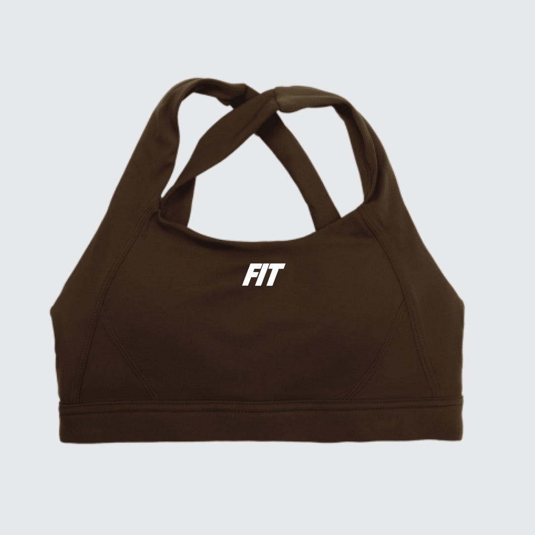 Women's Cardio District "FIT" Compression Shockproof Yoga Sports Bra