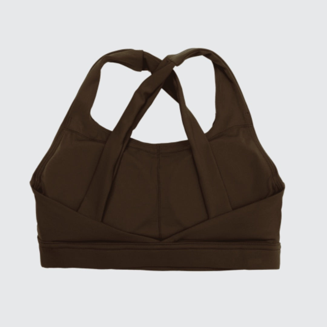 Women's Cardio District "FIT" Compression Shockproof Yoga Sports Bra