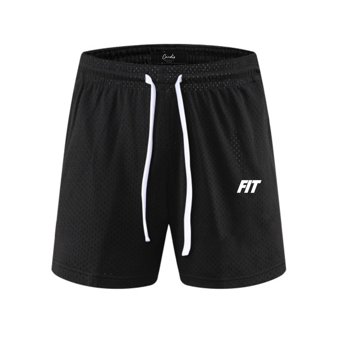 Men's Cardio District ''FIT'' Mesh Drawstring Shorts