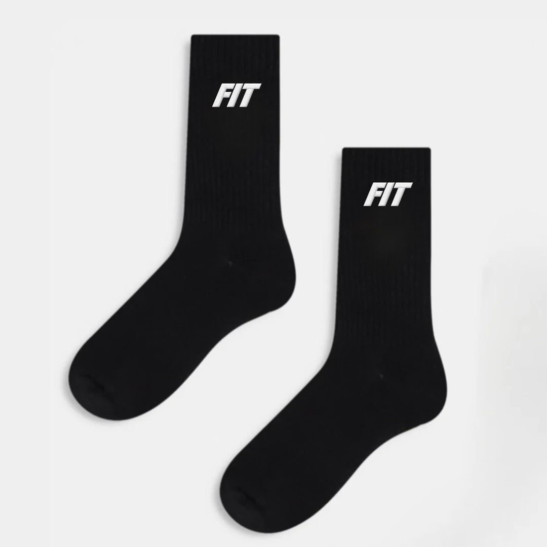 Unisex Cardio District "FIT" Embroidered socks