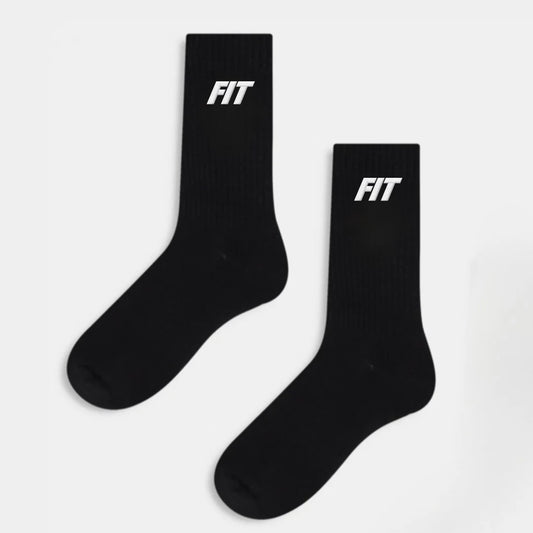 Unisex Cardio District "FIT" Embroidered socks