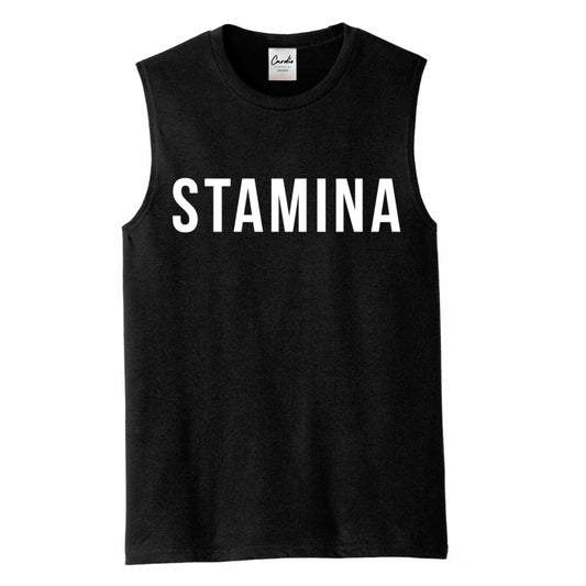 Men Cardio District "STAMINA" Tank Top