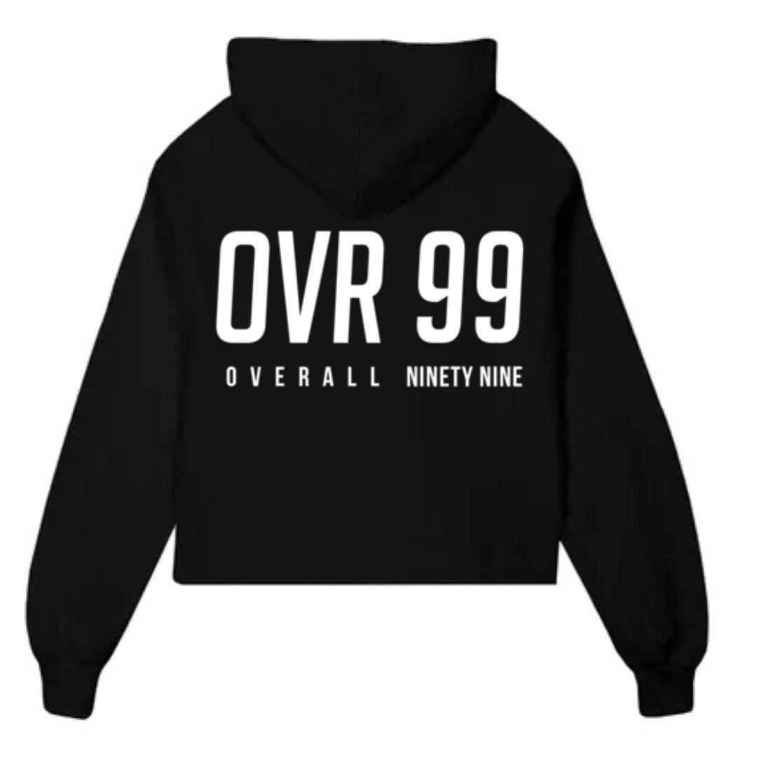 Men OVR99 hip height hoodie