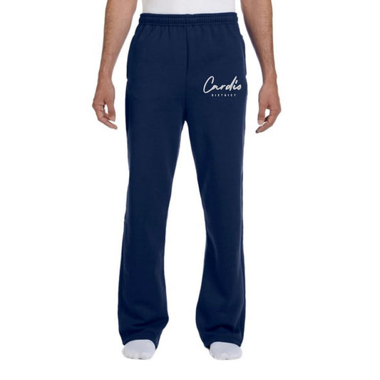 Mens Cardio District Open Bottom Sweatpants