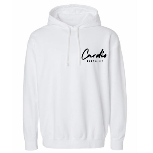 Mens Cardio District Dyed Hooded Sweatshirt